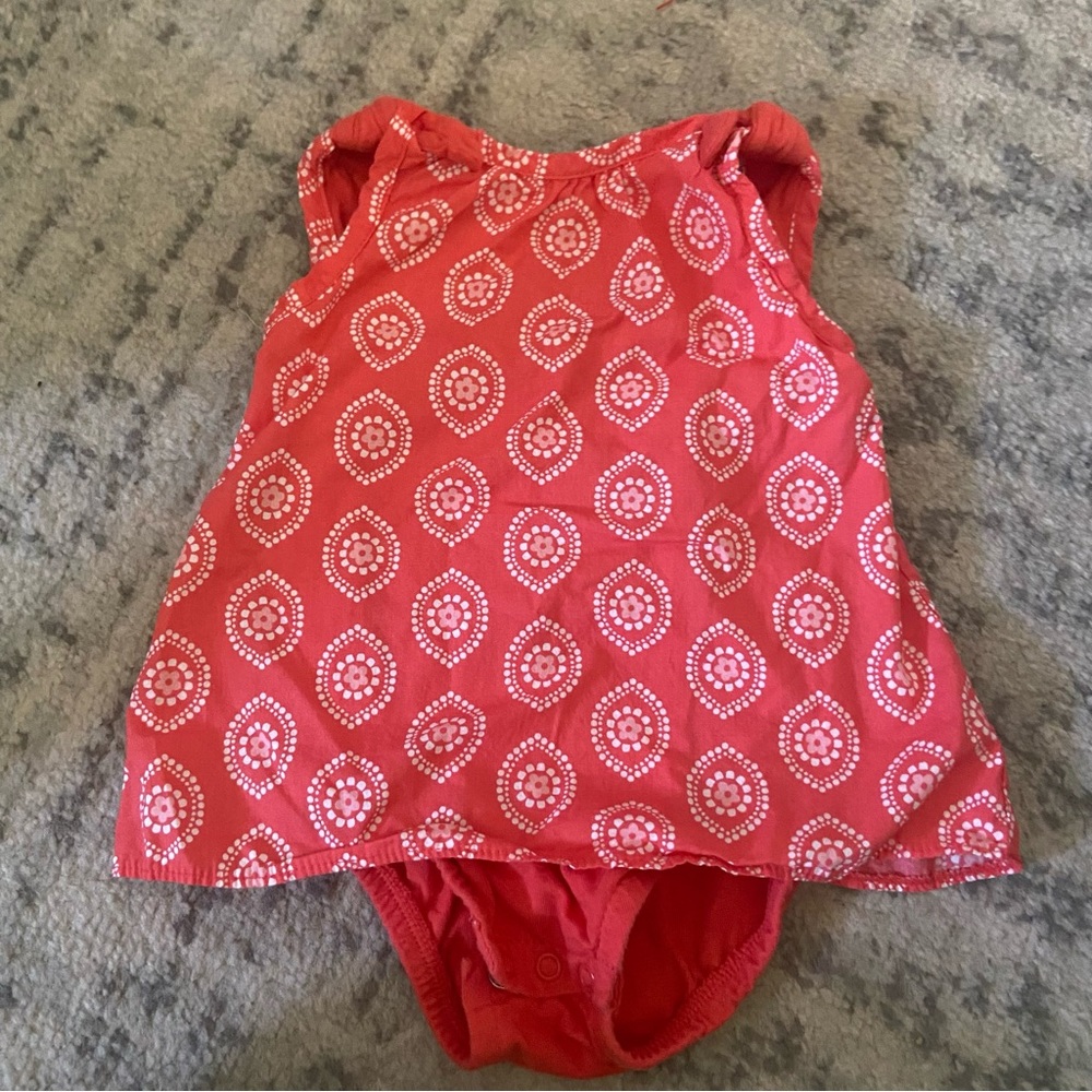 Dress with built in onesie